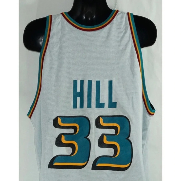 Detroit Pistons Grant Hill Champion Jersey XL - Picture 11 of 15